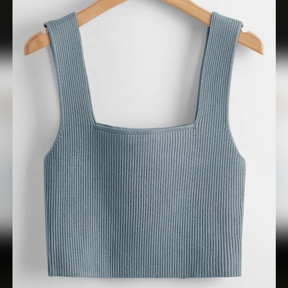 SHEIN Tops - Dusty blue cami